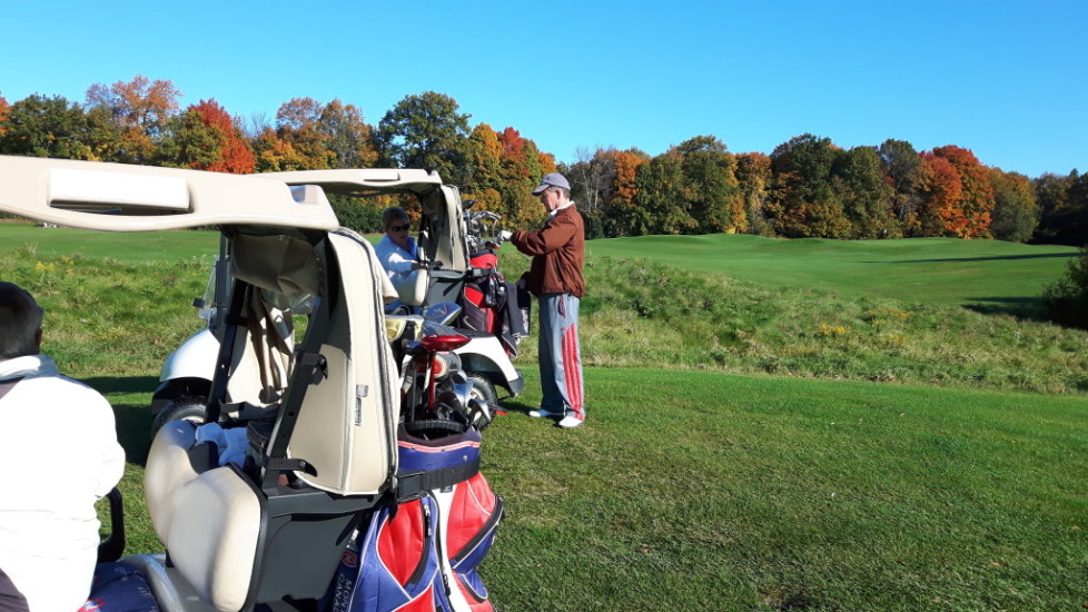 92 golfers supported the tree program fundraiser at Oak Gables SaTURDAY Oct 22