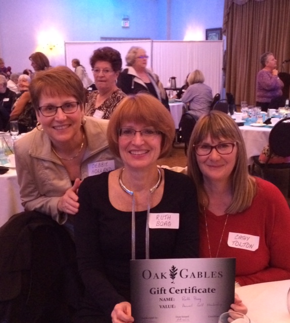 Congratulations to Ruth Boag winner of a Golf Membership –from the Ladies Club Banque