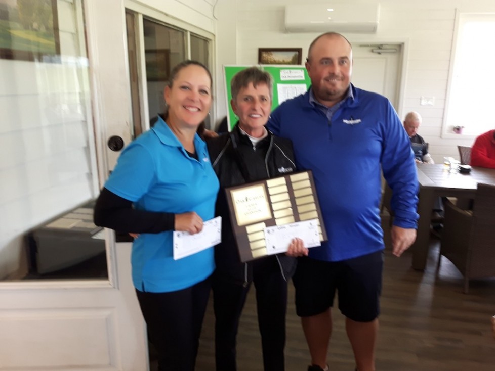Ladies Club Champion for 2019 with the runner-up